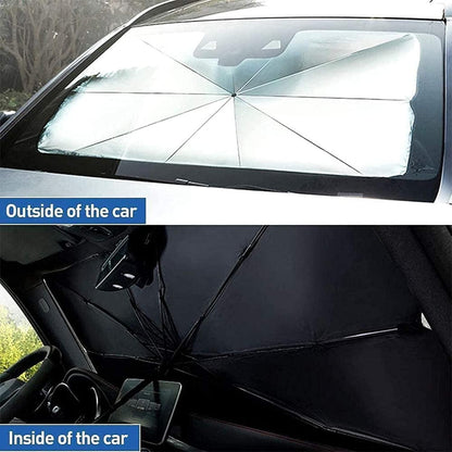Beat the Heat: Car Windshield Sun Shade Umbrella