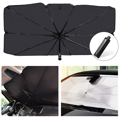 Beat the Heat: Car Windshield Sun Shade Umbrella