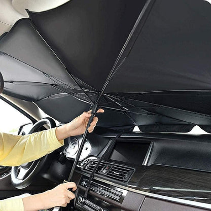 Beat the Heat: Car Windshield Sun Shade Umbrella