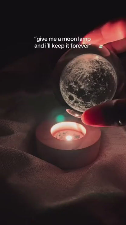 Transform Your Space: The 3D Crystal Lamp Ball (Assorted Design)