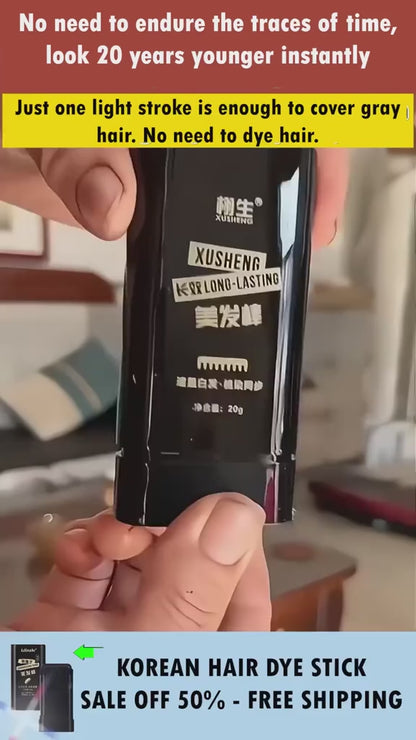 Instant Hair Color Stick, 2-in-1 Touch-Up Comb